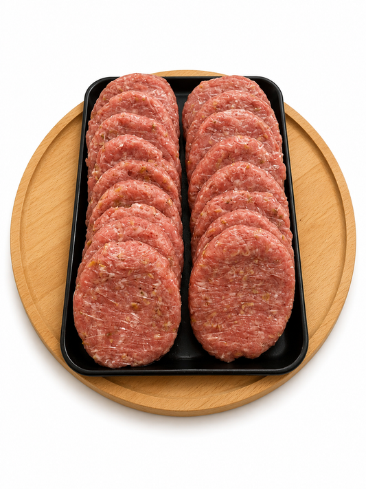 hamburgueses de tocino amb ceba
