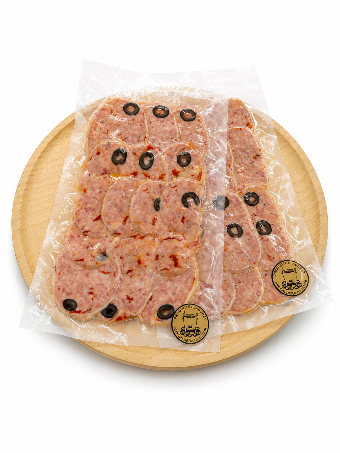 Botifarra Blanca amb Escalivada i Olives